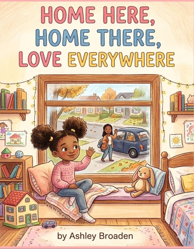 Book cover of Home Here, Home There, Love Everywhere by Ashley Broaden